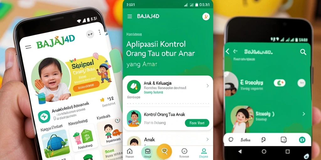 Antarmuka aplikasi BAJAJ4D untuk kontrol orang tua yang mudah digunakan.