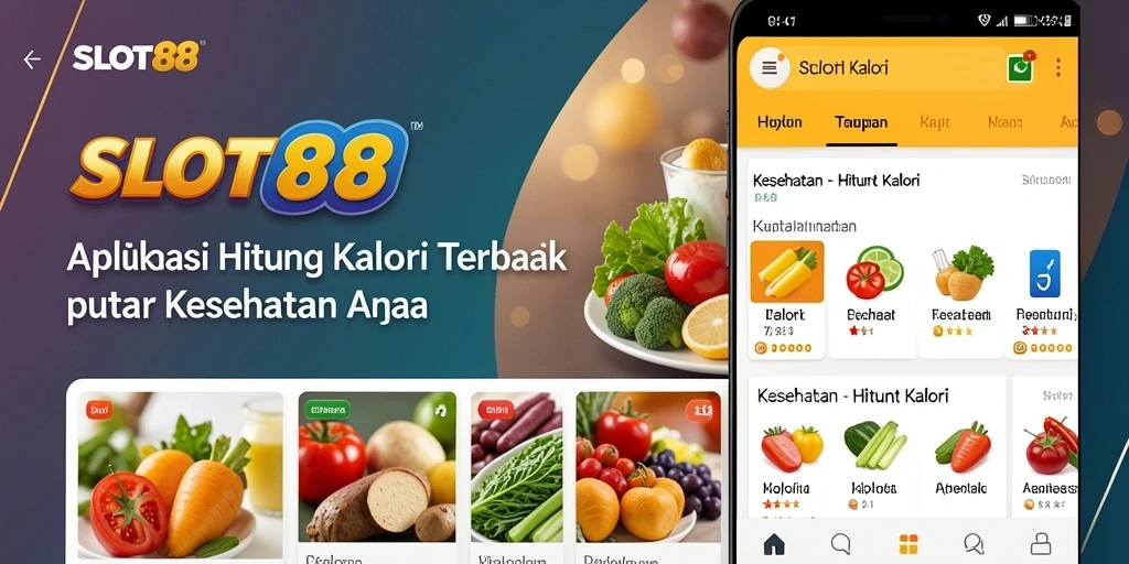 Tampilan antarmuka utama SLOT88 dengan fitur Hitung Kalori yang sederhana.