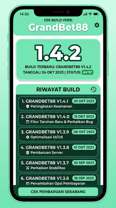 Riwayat Versi grandbet88 untuk Pengguna Android